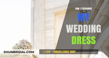 How to Exchange Your Wedding Dress
