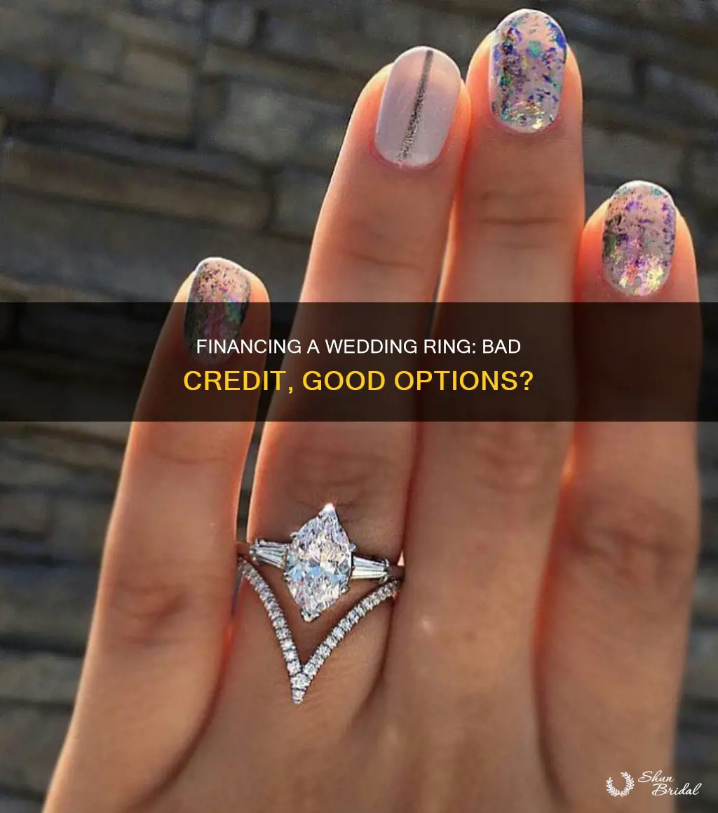 can I finance a wedding ring with bad credit