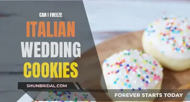 Freezing Italian Wedding Cookies: Is It Possible?