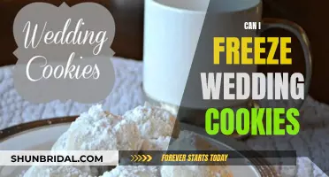 Freezing Wedding Cookies: Is It Possible?