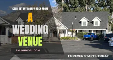 How to Get Money Back from Wedding Venues