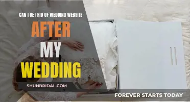 Post-Wedding Website: To Keep or Not To Keep?