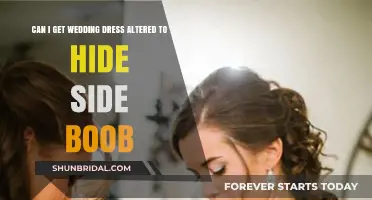 Altering Your Wedding Dress: Side Boob Solutions