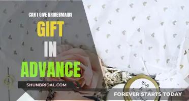 Bridesmaids Gifts: When to Give and Why