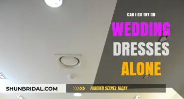 Solo Wedding Dress Shopping: Is It Possible?