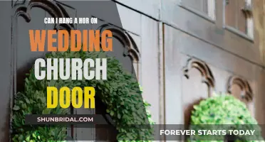 Hanging a Wreath on Church Doors for Weddings: Is it Allowed?