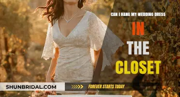 How to Store Your Wedding Dress in Your Closet