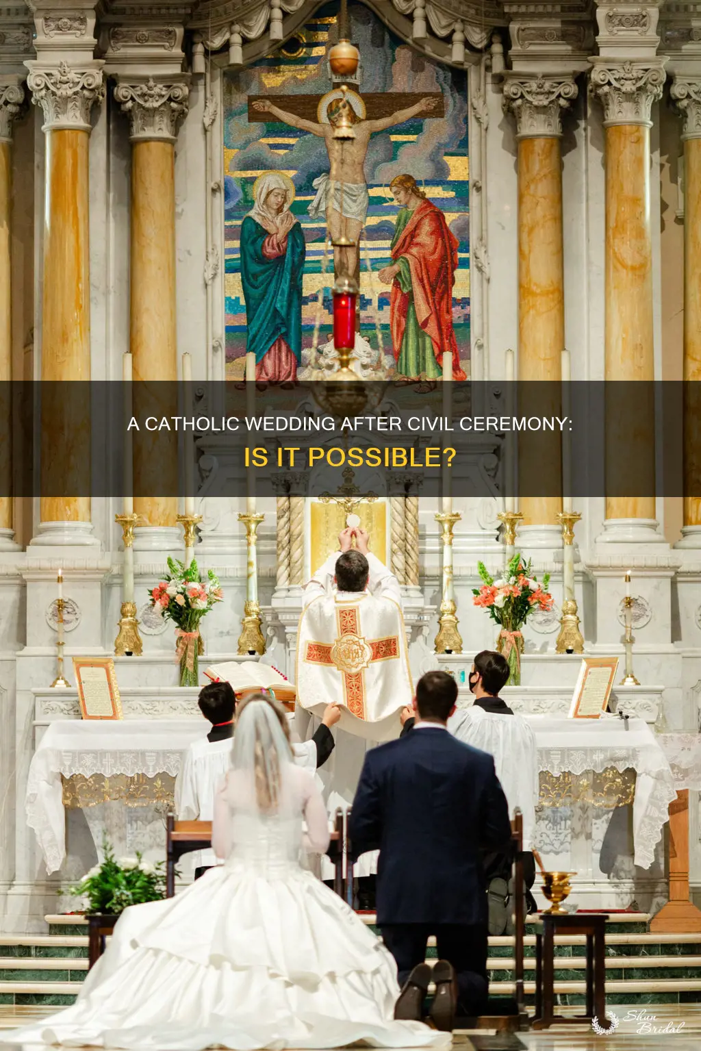 can I have a catholic wedding after a civil ceremony