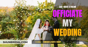 How to Have a Friend Officiate Your Wedding