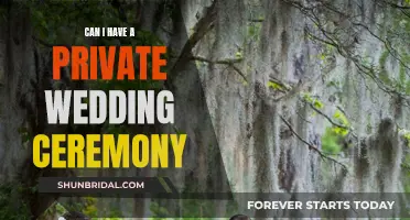 Private Wedding Ceremonies: Keeping Things Intimate and Personal