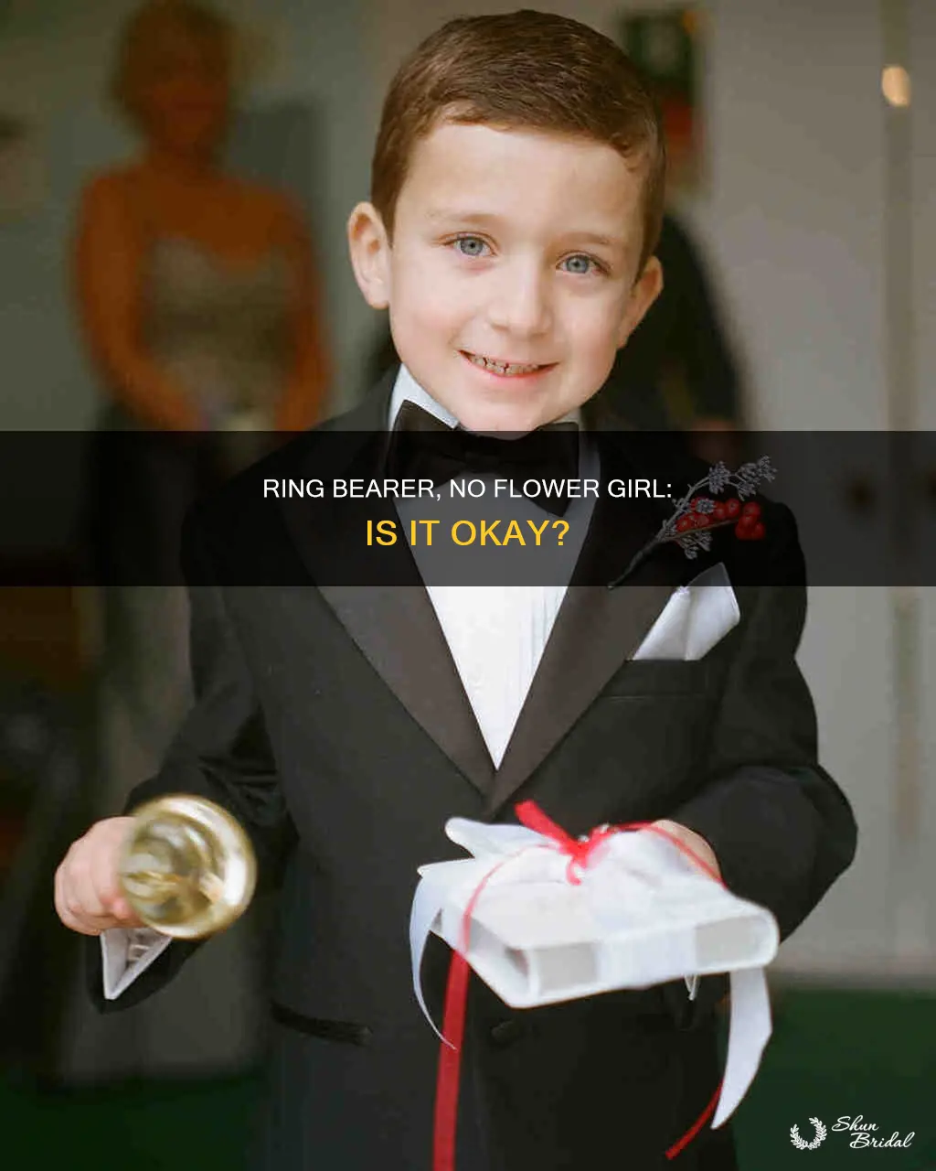 can I have a ring bearer and no flower girl