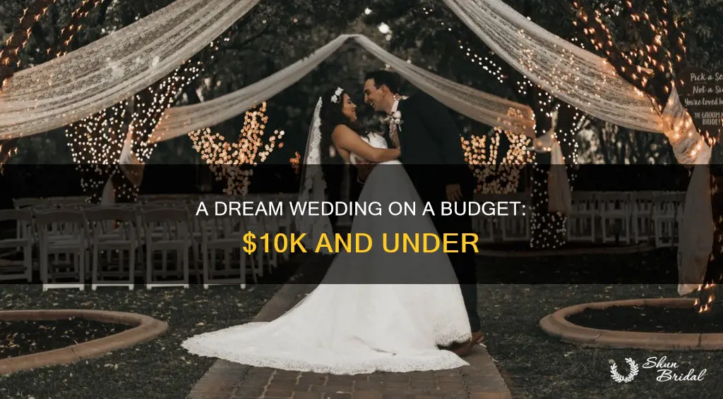 can I have a wedding for 10k