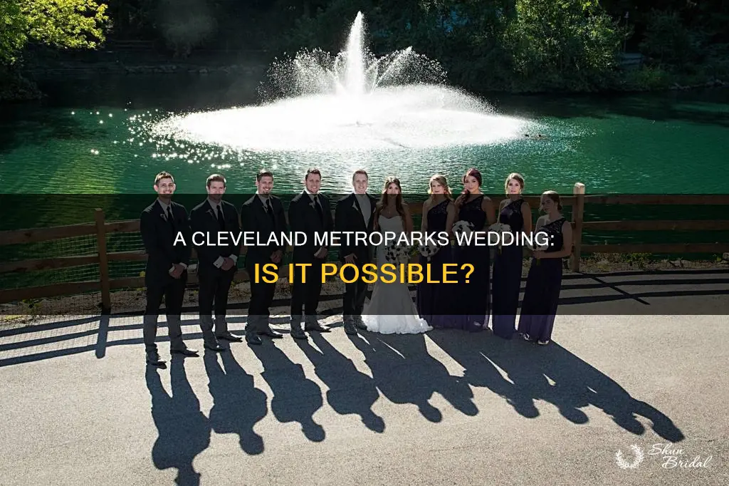 can I have a wedding in cleveland metroparks