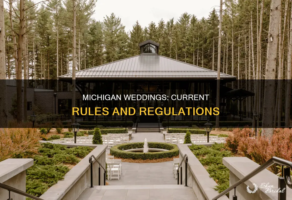 can I have a wedding in Michigan right now