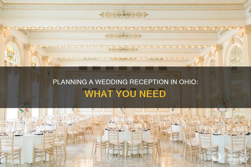 can I have a wedding reception in Ohio