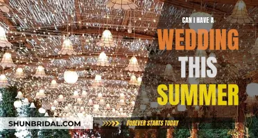 Summer Weddings: Can I Tie the Knot?