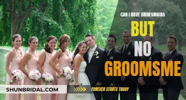 Bridesmaids Without Groomsmen: Is It Okay?