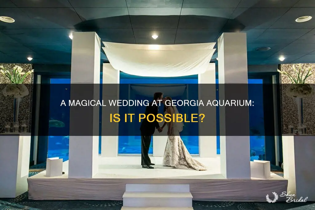 can I have my wedding at georgia aquarium