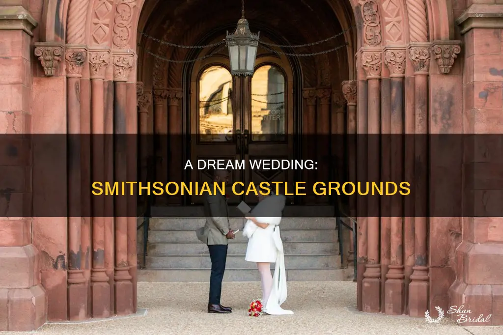 can I have my wedding ceremony on smithsonian castle grounds