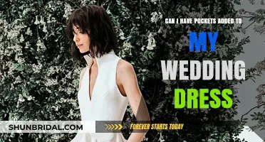 Adding Pockets to Your Wedding Dress: Is It Possible?