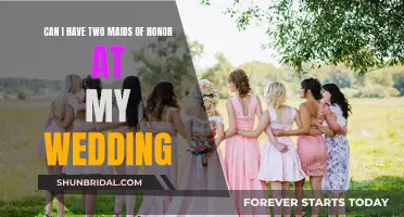 Having Two Maids of Honor: Is It Possible?