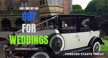 Hire Your Car for Weddings: A Lucrative Side Hustle?