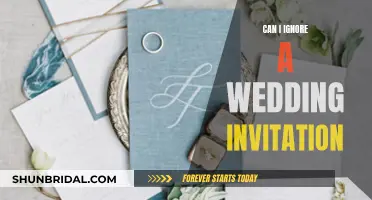 How to Politely Decline a Wedding Invitation