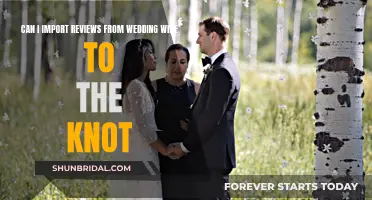 How to Transfer Reviews from Wedding Wire to The Knot