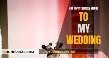 Mickey Mouse at My Wedding: Is It Possible?