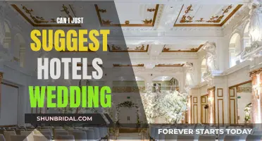 Hotels for Weddings: Can I Suggest?