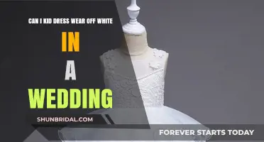 Off-White Attire for Kids: Wedding-Appropriate or Not?
