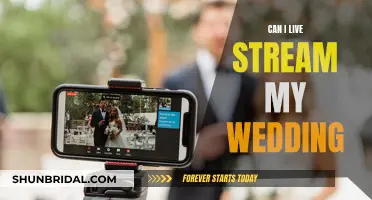 Live Streaming Your Wedding: Is It Possible?