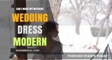 How to Modernize Your Mother's Wedding Dress
