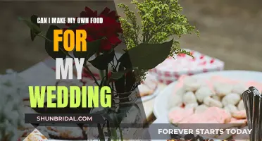 Creating Your Wedding Menu: Homemade Food Options