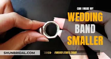 How to Resize Your Wedding Band Smaller