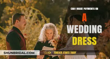 Affording Your Dream Wedding Dress: Payment Options