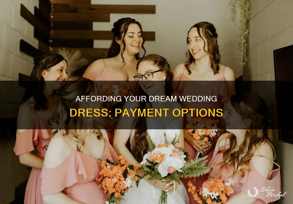 can I make payments on a wedding dress
