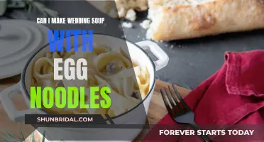 Hearty Wedding Soup: Egg Noodle Edition