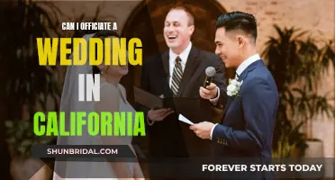 How to Officiate a Wedding in California: A Guide