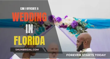 How to Officiate a Florida Wedding Legally