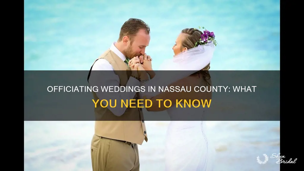 can I officiate a wedding in nassau county ny