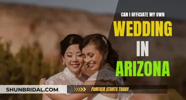 Officiating Your Own Wedding in Arizona: Is It Legal?