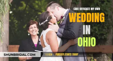 Officiating Your Own Wedding in Ohio: Is It Legal?