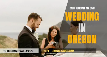 Officiating Your Own Wedding in Oregon: Is It Legal?