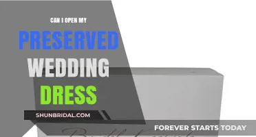 Unveiling Your Wedding Dress: To Open or Not?