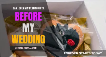 Unveiling Wedding Gifts: Before or After the Big Day?