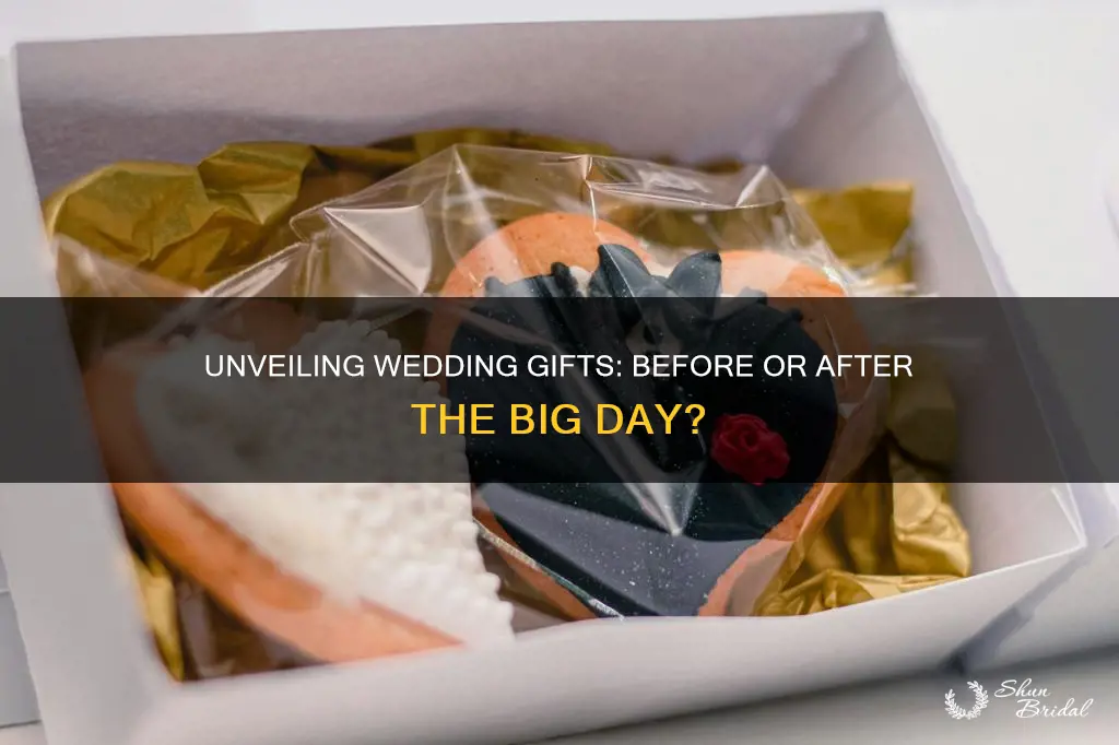 can I open my wedding gifts before my wedding