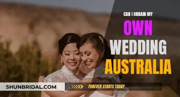 How to Officiate Your Own Wedding in Australia