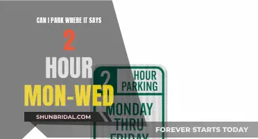 Parking Rules: Understanding Two-Hour Limits on Mondays and Wednesdays