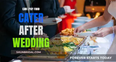 Post-Wedding Catering Payment Options for Couples